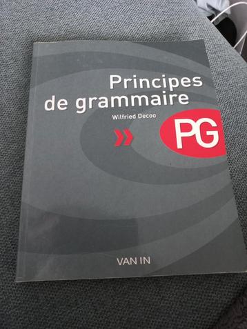 Principes de grammaire beschikbaar voor biedingen