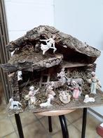 Kerststal met vaste figuren., Diversen, Ophalen