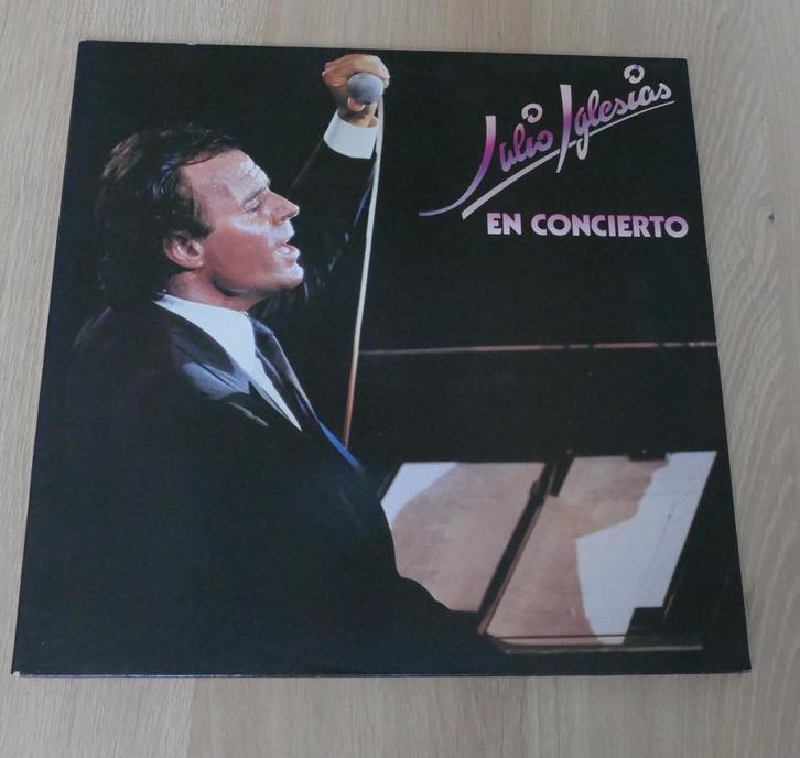 2LP Julio Iglesias - En Concierto, Cd's en Dvd's, Vinyl | Pop, Zo goed als nieuw, 12 inch, Ophalen of Verzenden