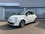 Fiat 500 1.2i Lounge- Aut Airco-Pano dak-Leder- Parkeerhulp, Voorwielaandrijving, 4 zetels, 4 cilinders, Wit