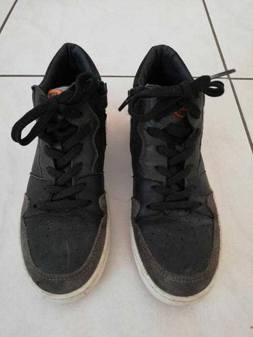 Hoge schoenen zwart leder daim Kipling maat 36 sneakers, Kinderen en Baby's, Kinderkleding | Schoenen en Sokken, Gebruikt, Schoenen