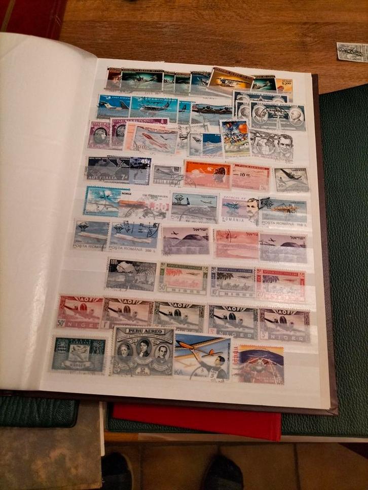 Album photo sur le thème des avions du monde, Timbres & Monnaies, Timbres | Albums complets & Collections, Enlèvement ou Envoi