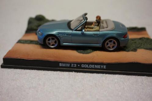 BMW Z3 GOLDENEYE - BLAUW 1:43 - 007 JAMES BOND, Hobby & Loisirs créatifs, Voitures miniatures | 1:43, Utilisé, Voiture, Autres marques