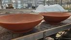 Terracotta schalen 85cm diameter, Tuin en Terras, Ophalen of Verzenden, Zo goed als nieuw, Terracotta