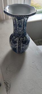 2 vazen Delfts blauw, Antiquités & Art, Enlèvement