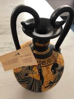 Griekse vaas Patsas Ceramics H25, geloogd, Antiek en Kunst, Antiek | Vazen, Ophalen of Verzenden