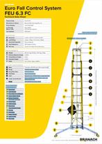 Branach ladder mét of zonder acc. 6.3 meter, Doe-het-zelf en Bouw, Ladders en Trappen, Ophalen, Nieuw, Ladder, Opvouwbaar of Inschuifbaar