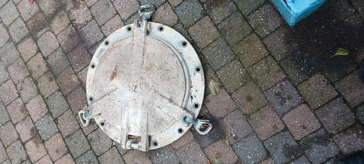 Patrijspoort +- 40 kg koper/ brons  een metaal, Watersport en Boten, Bootonderdelen, Zo goed als nieuw, Ophalen of Verzenden