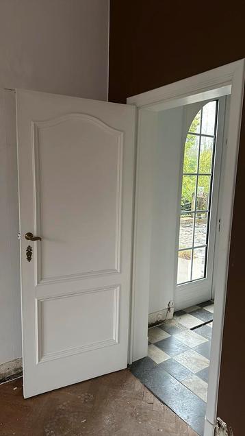 Portes intérieures joliment peintes, Enlèvement, Comme neuf, Verre