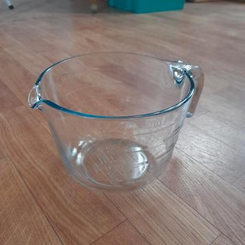 Maatbeker, Ophalen of Verzenden, Zo goed als nieuw, Glas, Overige typen