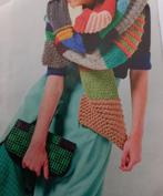 Sjaal in baby merino; strepen in verschillende kleuren,nieuw, Kleding | Dames, Mutsen, Sjaals en Handschoenen, Ophalen of Verzenden