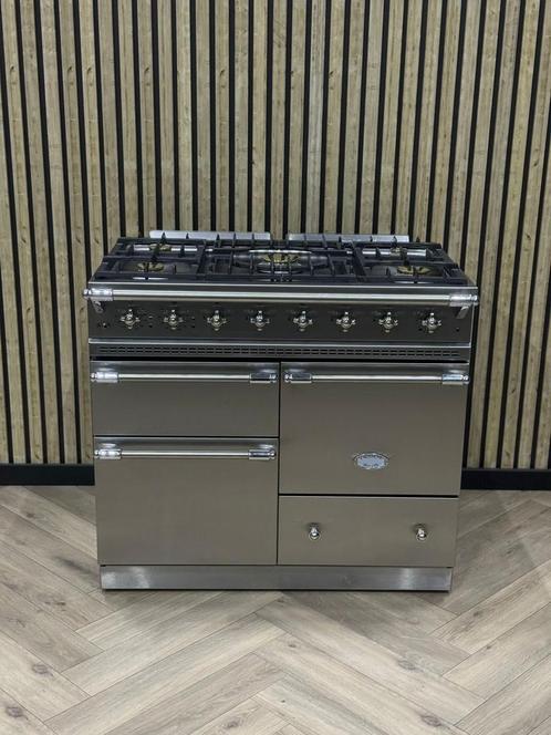 Lacanche Inox 100cm Gasoven + Hete Lucht + Pizzaoven, Elektronische apparatuur, Fornuizen, Elektrisch, Grill, Ophalen of Verzenden