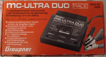 graupner : 2x 4 tot 7 cellen NC batterijlader ,ontlaadfuntie beschikbaar voor biedingen