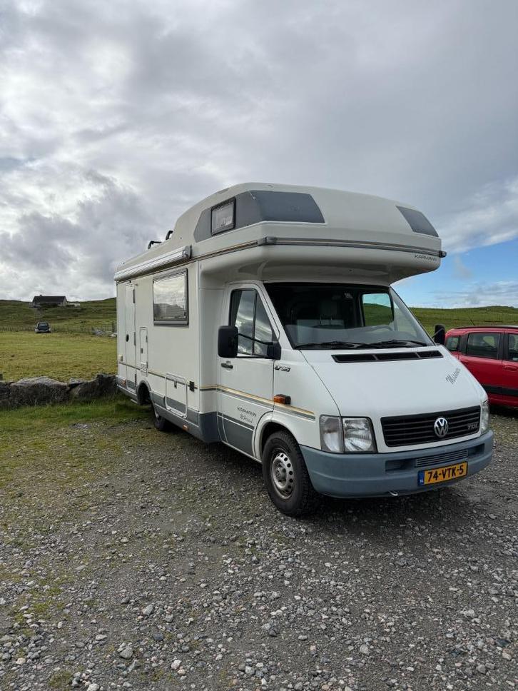 Camper Karmann Missouri op VW LT35 onverwoestbaar!!, Caravans en Kamperen, Mobilhomes, Particulier, tot en met 5, Alkoof, Karmann