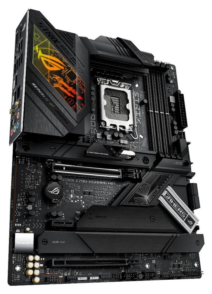 ASUS ROG Strix Z790-H Gaming WIFI Carte mère Intel, Computers en Software, Moederborden, Zo goed als nieuw, Intel, DDR5, Ophalen of Verzenden
