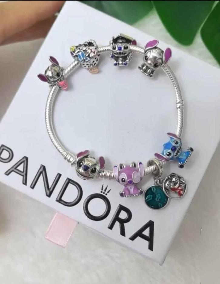 Stich angel Pandora Disney, Handtassen en Accessoires, Bedels, Pandora, Verzenden