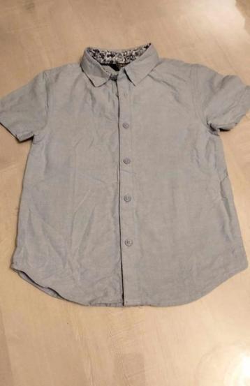 chemise/chemise à manches courtes taille 110 bleu clair