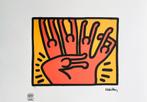 Lithographie colorée avec certificat • Keith Haring #28/150, Antiquités & Art, Art | Lithographies & Sérigraphies, Enlèvement ou Envoi
