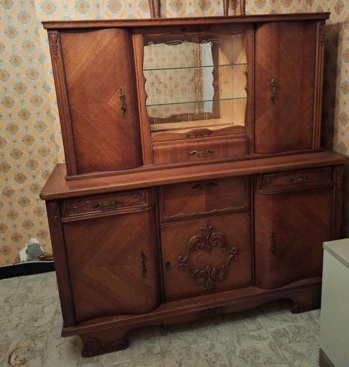 Antieke meubel of kast met spiegel / in zeer goede staat, Antiek en Kunst, Antiek | Meubels | Kasten, Ophalen