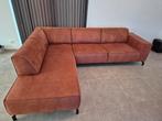 Cognac Zetel / B210 - L275 / Slechts 6 maand oud! In orde !, Huis en Inrichting, Ophalen, Zo goed als nieuw, Stof