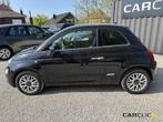 Fiat 500 Lounge Aut. *Pano*, Automaat, Zwart, Bedrijf, Berline