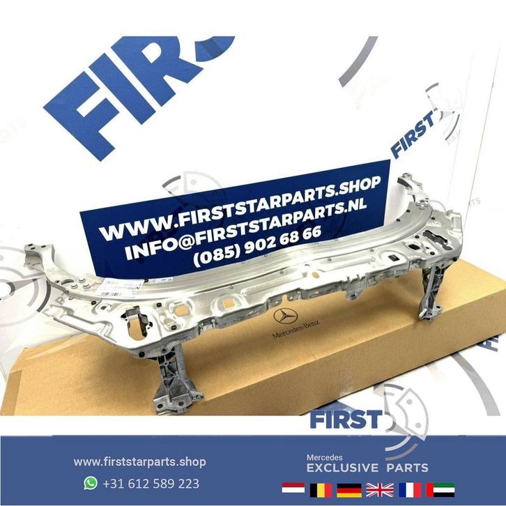 W213 S213 E63s AMG aluminium VOORFRONT A2136202901 Mercedes, Auto-onderdelen, Carrosserie, Bumper, Mercedes-Benz, Voor, Gebruikt