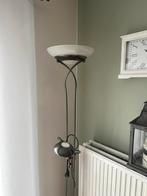 Lampe halogène sur pied avec lampe de lecture, Huis en Inrichting, Lampen | Vloerlampen, Ophalen, Zo goed als nieuw