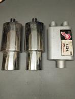 Lot de 3 marmites d échappement inox