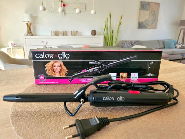 Krultang Calor Elite, Handtassen en Accessoires, Uiterlijk | Haarverzorging, Nieuw, Krultang of Stijltang, Ophalen of Verzenden