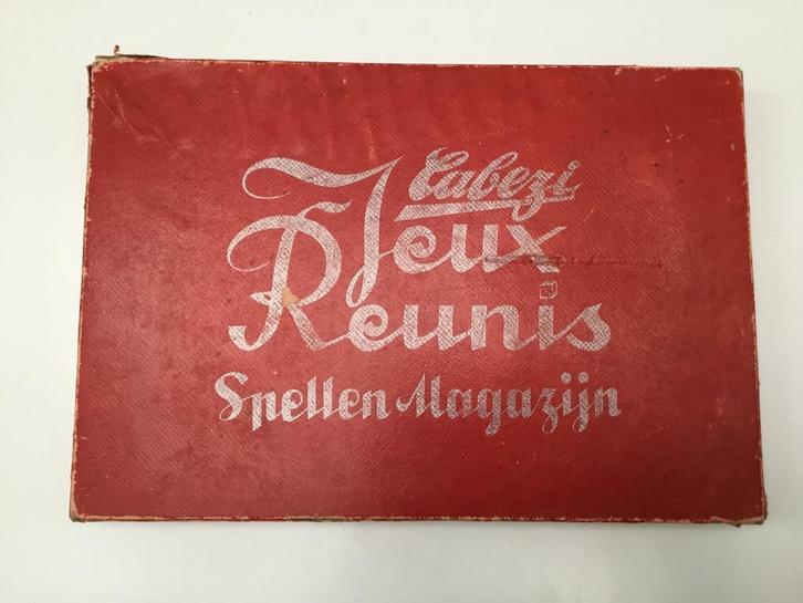 Vintage retro Cabezi Spellen Magazijn Jeux Réunis jaren 50, Verzamelen, Speelgoed, Gebruikt, Ophalen of Verzenden