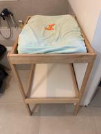 Luiertafel Ikea met kussen, 2 hoezen en 2 bakjes, Kinderen en Baby's, Minder dan 75 cm, 70 cm of meer, Zo goed als nieuw, Voetruimte