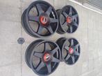Rotiform Six matt black 8,5x19 et 35 5x112, Auto-onderdelen, Banden en Velgen, Gebruikt, Velg(en), Personenwagen, Ophalen