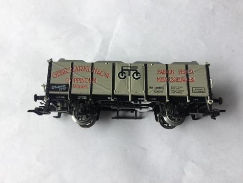 Marklin open wagon 84795, Hobby en Vrije tijd, Modeltreinen | H0, Zo goed als nieuw, Wagon, Wisselstroom, Märklin, Ophalen of Verzenden
