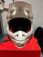 Alpinstar S-M8 Triple Helmet Ece Orange Fluo White Gold M&g, Overige merken, Nieuw zonder kaartje, XL, Offroadhelm