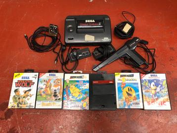 Sega Master System II + spellen beschikbaar voor biedingen