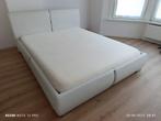 Bed 160x200 Met matras €200 Levering Gratis, Ophalen, Wit, Tweepersoons, Zo goed als nieuw