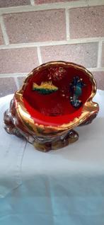 vintage kitsch  schelp met zeepaardje  valauris, Antiek en Kunst, Antiek | Keramiek en Aardewerk, Ophalen