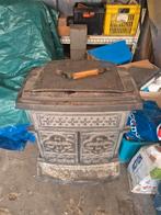 Poêle avec coude et buse 1m, Enlèvement, Utilisé