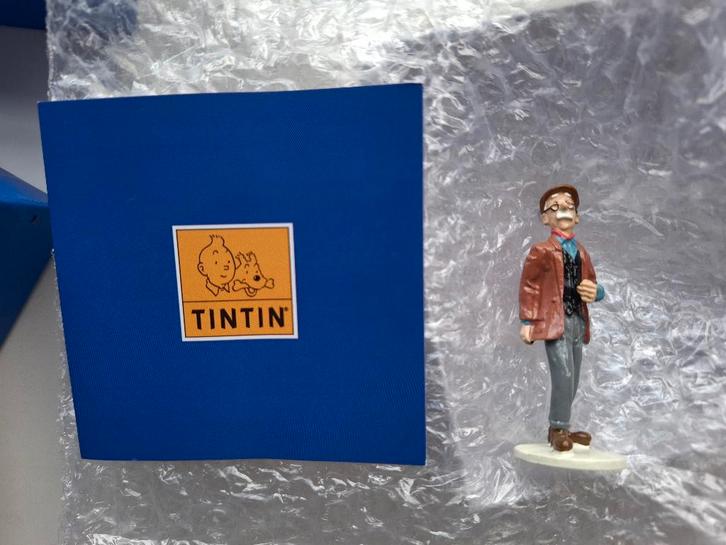 PIXI TINTIN "MARBIER BOULLU" CARTE DE VOEUX 1972 B+C, Verzamelen, Beelden en Beeldjes, Zo goed als nieuw, Mens, Ophalen of Verzenden