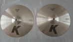 Chapeaux légers Zildjian K 14", Musique & Instruments, Batteries & Percussions, Enlèvement ou Envoi, Comme neuf, Autres marques