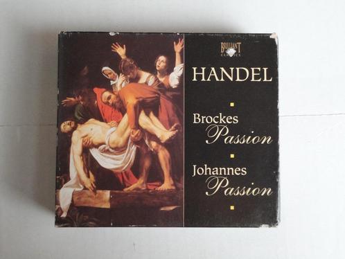Handel - Brockes Passion / Johannes Passion (4xCD), Cd's en Dvd's, Cd's | Klassiek, Ophalen of Verzenden