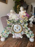 Sitzendorf Porseleinen klok, Antiek en Kunst, Ophalen of Verzenden