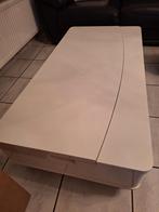 Witte woonkamertafel, Ophalen, Gebruikt