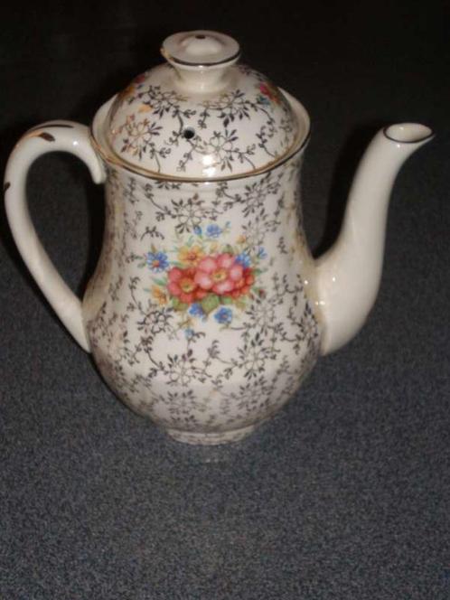 Antieke engelse koffiepot of theepot Fryer & Son, Antiek en Kunst, Antiek | Servies los, Ophalen of Verzenden