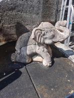 2 stenen Indische olifanten, Gebruikt, Ophalen of Verzenden