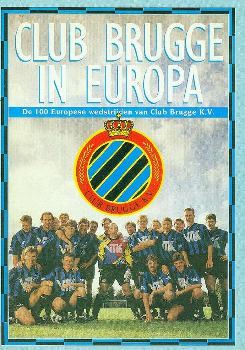 Club Brugge in Europa de 100 europese wedstrijden, Livres, Livres de sport, Comme neuf, Enlèvement ou Envoi