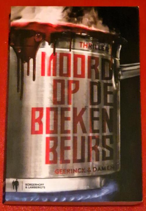 Geerinck & Damen - Moord op de Boekenbeurs, Boeken, Detectives, Gelezen, Ophalen of Verzenden