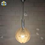 Vintage Space-Age Paul Secon nylon draad hanglamp Sompex, Antiek en Kunst, Ophalen of Verzenden