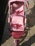 Poppenwagen met 2 zitjes, Ophalen, Gebruikt, Babypop