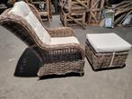 Rotan zetel, Huis en Inrichting, Ophalen, Eenpersoons, Zo goed als nieuw, Minder dan 150 cm